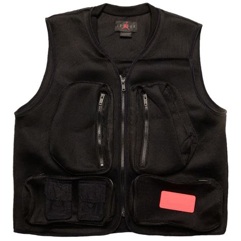 Jordan 23 Engineered Vest Black/Infrared 23 Men's.